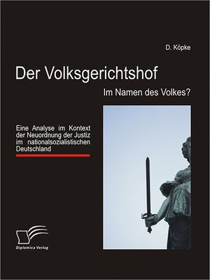 cover image of Der Volksgerichtshof